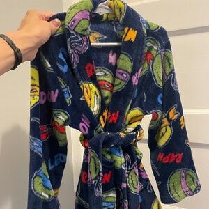 Toddler Bath Robe - Ninja Turtles